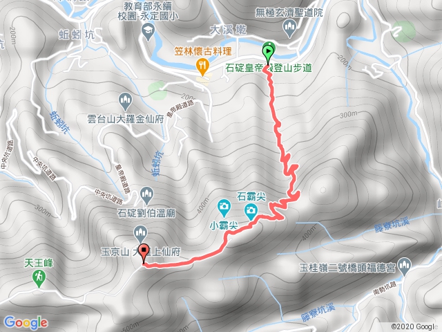 皇帝殿北峰登山口-東峰