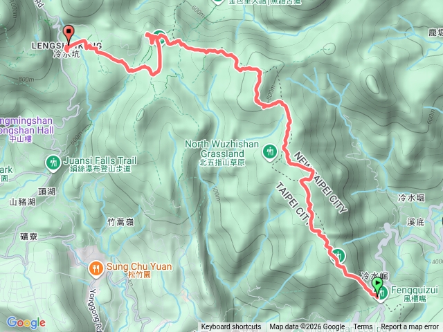 風櫃嘴、擎天岡、冷水坑
