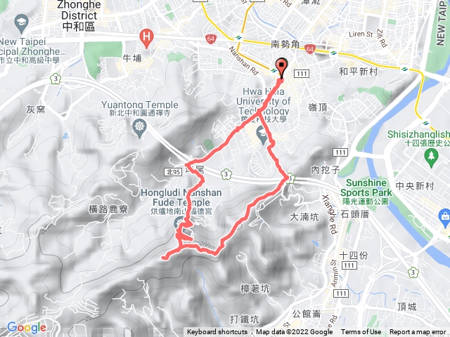 走一圈烘爐地登山步道