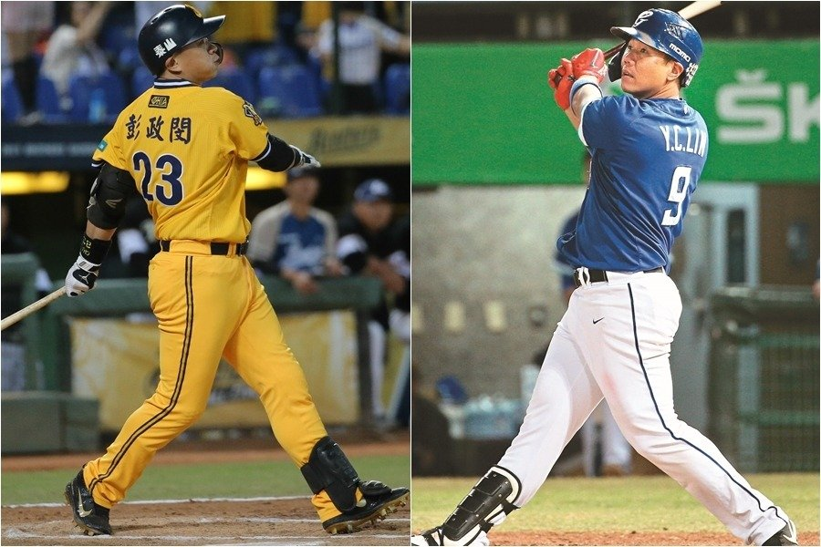 攤開各隊隊史的全壘打足跡，彭政閔和林益全各擁四發紀念性全壘打，對逢「百」開轟特別有感。 聯合報系資料照