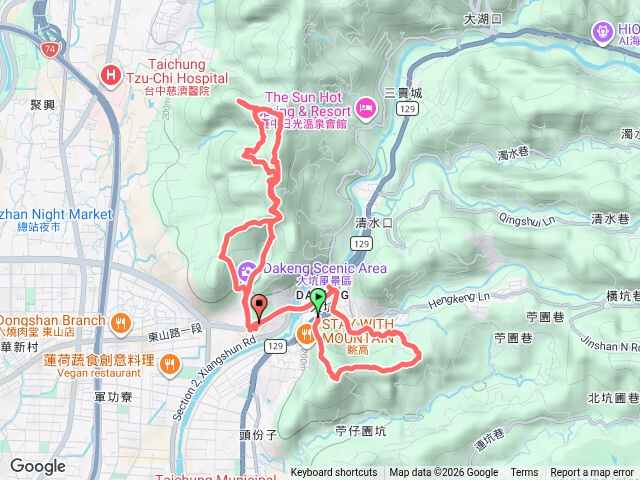 大坑繞一圈預覽圖