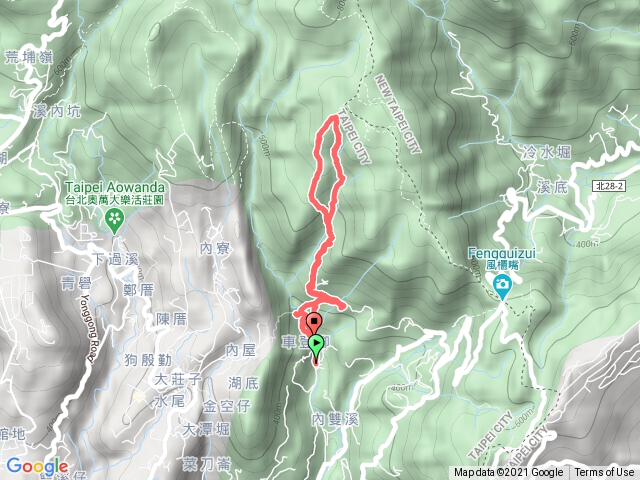 坪頂古圳高頂山