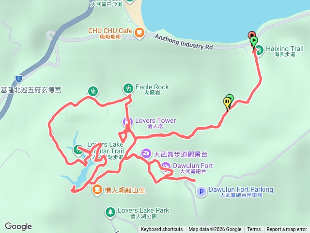 情人湖、大武崙～海興步道預覽圖