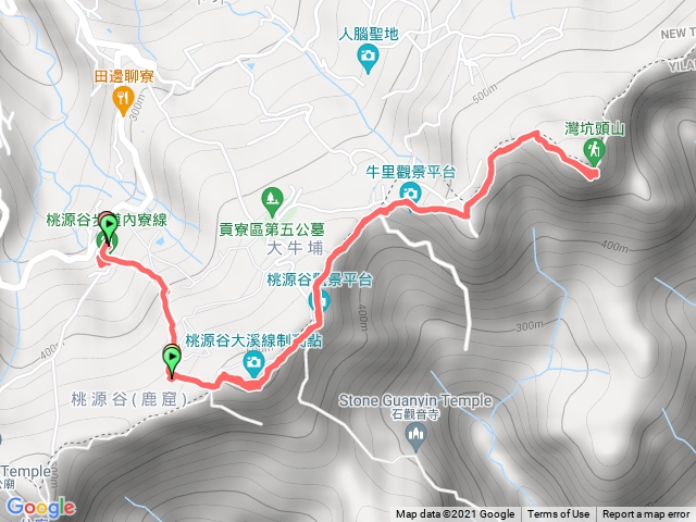 桃源谷內寮線+灣坑頭山