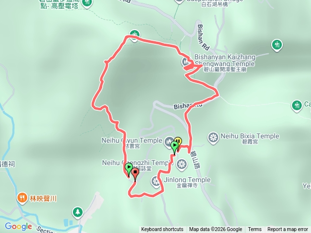 內湖忠勇山+碧山巖O型預覽圖