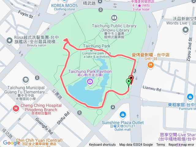 台中公園、砲台山預覽圖