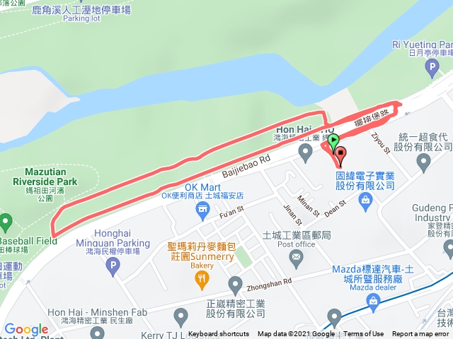 鴻海總部運動公園