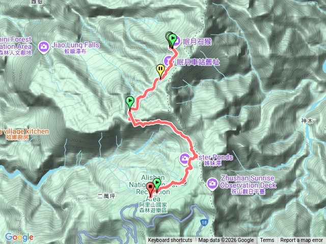 阿里山眠月線115/01/02預覽圖