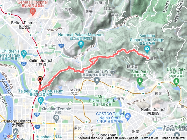 台北大縱走5段 劍潭碧山巖