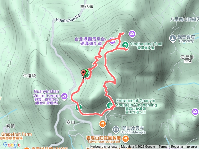 觀音山土路上登山口下預覽圖