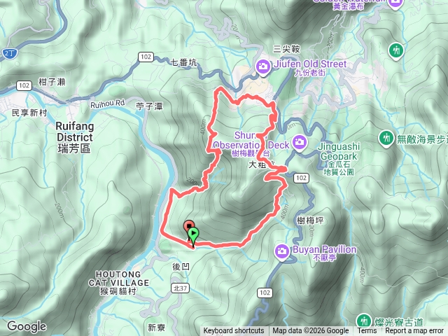 20260613六六登山隊猴硐小大粗坑古道O形