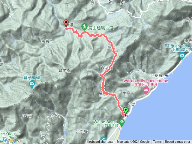 石空太和山烏山越嶺到灣潭預覽圖