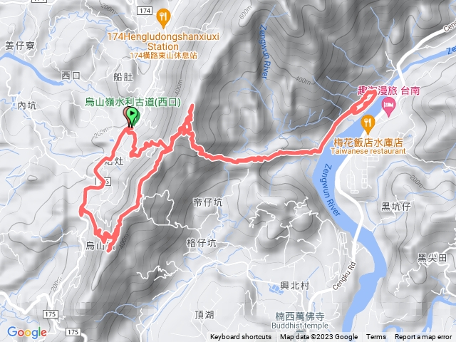 ［台南］水利古道、烏山嶺、竹高崙山、南竹高崙（南、北峰）預覽圖