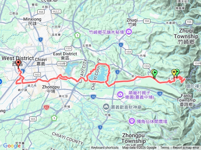 半天岩山，仁義潭環湖自行車