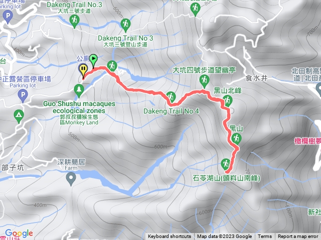 大坑南山，南山北峰，石苓湖山