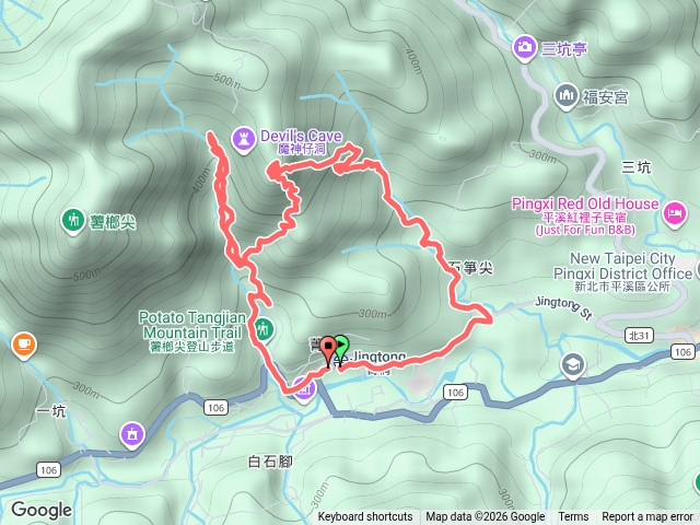 2026微笑山線大縱走尋寶集章任務微笑山線：【五分山系】菁桐煤礦段202607270703預覽圖