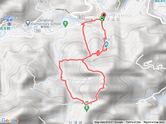 孝子山，中央尖