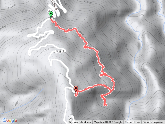 太平山白嶺-白系鐵道路20230408