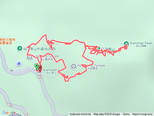 琳-苗栗仙山小百岳軌跡預覽圖