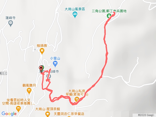 20200802大崗山(超峰寺~大崗山~返回)