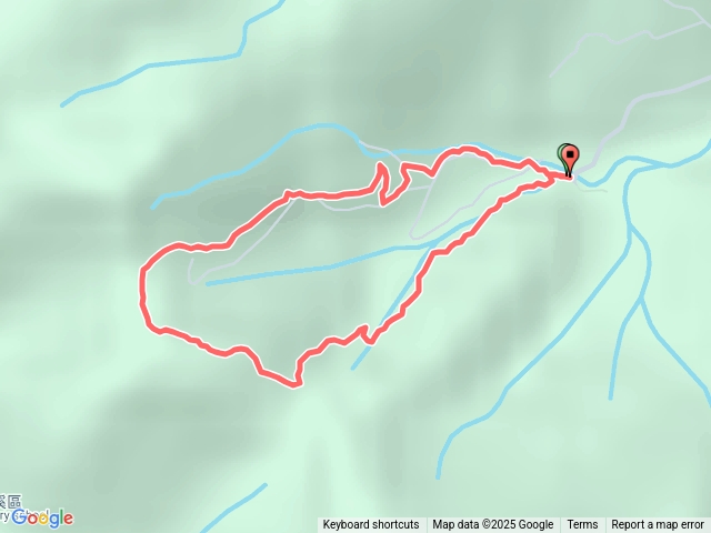 盤山坑古道-過火坪古道O形