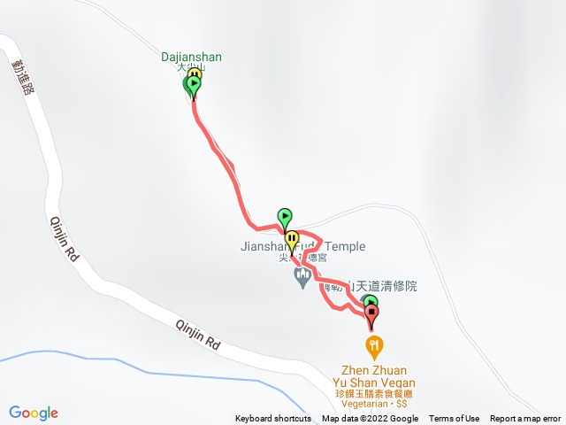 大尖山，四分尾山步道