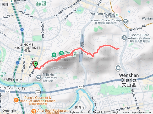 仙跡岩（景美-海巡署來回）預覽圖