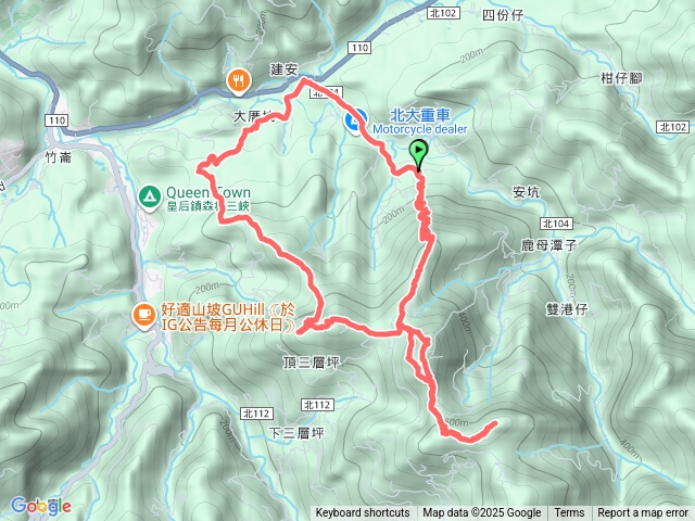 三峽 建安四傑 鳥嘴四秀 雙港子山 環形