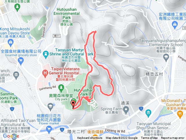 桃園-虎頭山公園o型