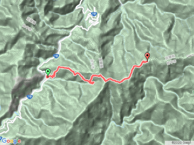 南湖大山D1_勝光至雲稜山屋