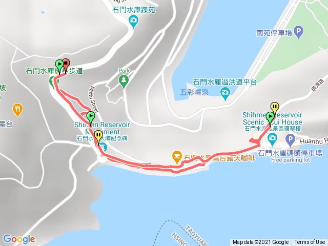 石門水庫楓林步道