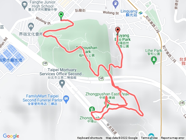 福州山經中埔山球蘭秘境至富陽公園