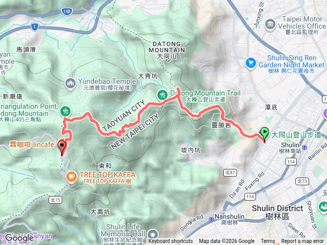 2026微笑山線大縱走尋寶集章任務微笑山線：【大棟山系】405高地段20260719081756