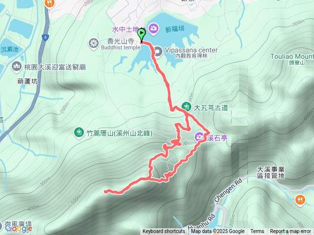 大艽芎古道上溪洲山O型-2025/07/19