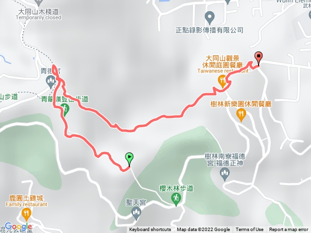 大同山到青龍嶺（ 保安街登山口）