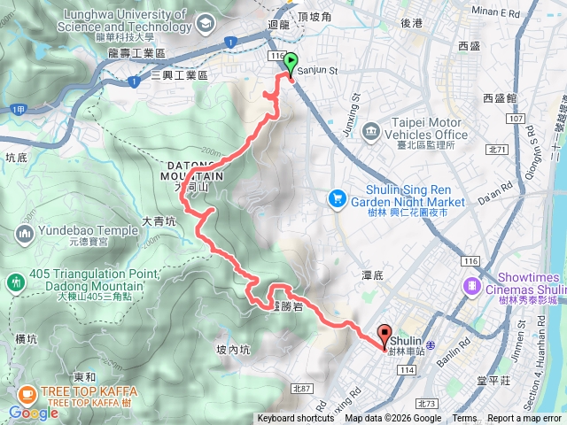 迴龍走到樹林預覽圖