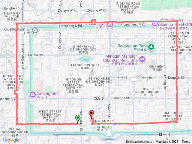 20251106西安城牆