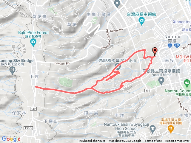 撼龍步道(太極路)+易經大學外環道