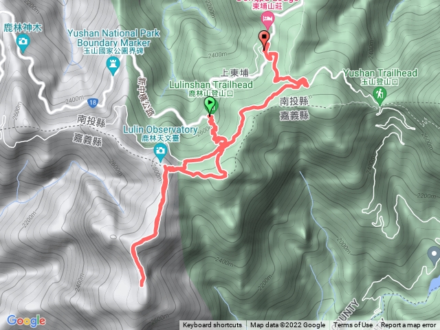 塔塔加四連峰