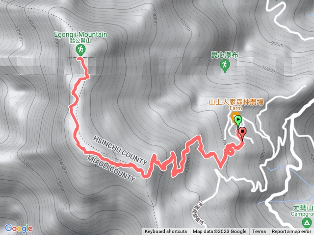 山上人家至鵝公髻山