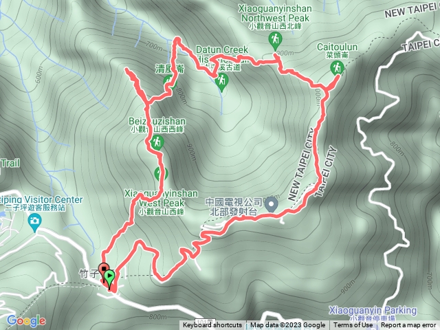 小觀音山大0型走