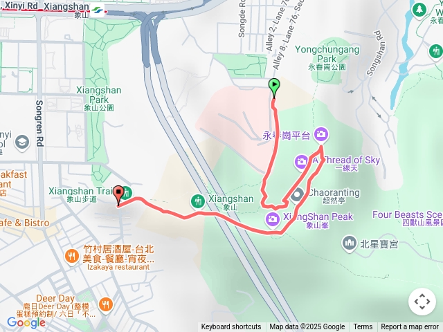 切西瓜象山步道