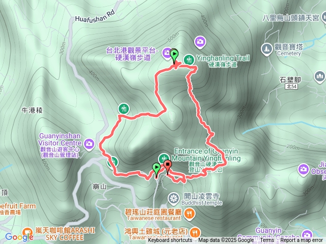 北橫古道上觀音山預覽圖
