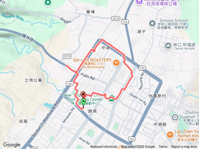 清晨散步