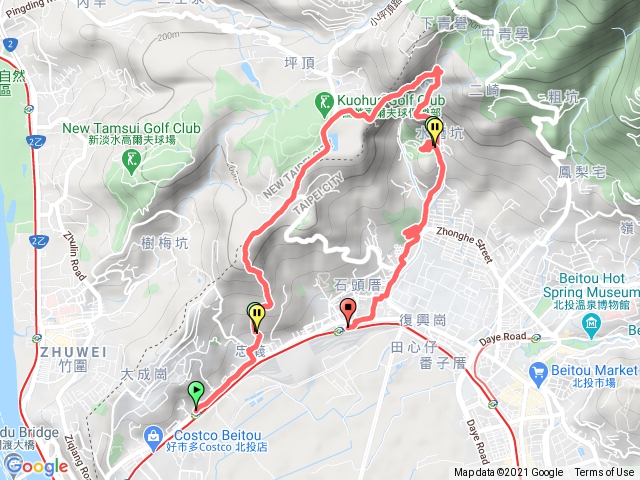 忠義山、貴子坑縱走