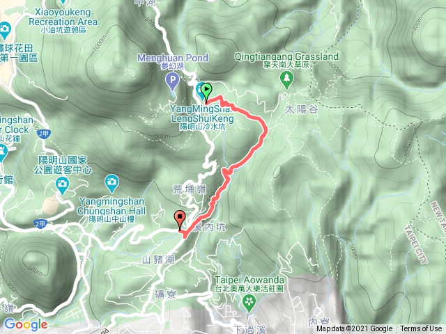 冷水坑至絹絲瀑布