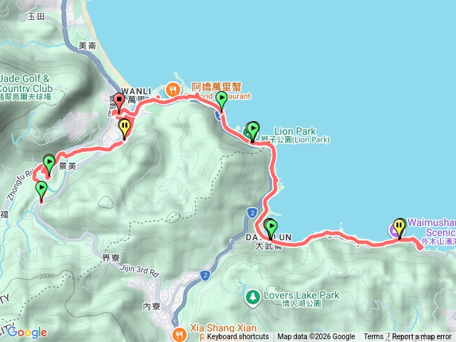 20260220 萬里中福宮 瑪鋉溪杜鵑花展區 萬里漁港 大武崙澳底漁港 海龜岩