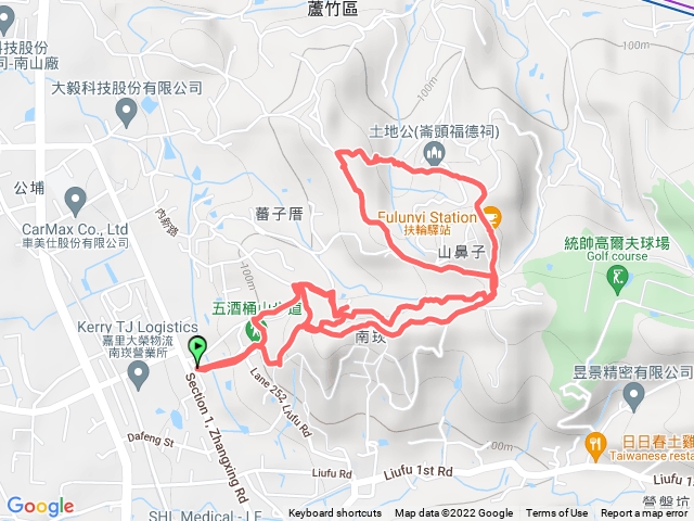 五酒桶山輕健行