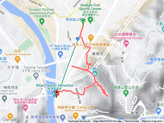 新店小獅山登山步道