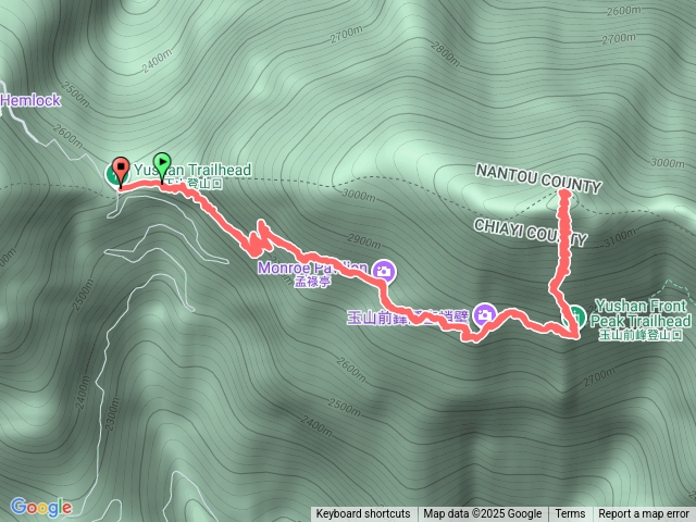 10/18玉山肉腳小隊